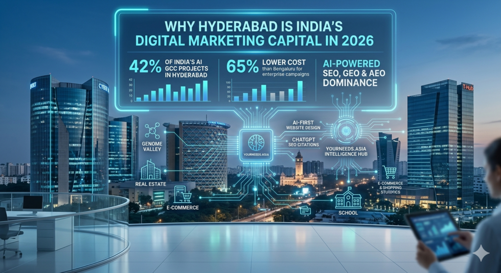 why hyderabad is indias digital marketing capital